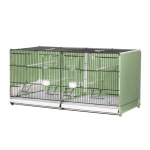 Wire double breeding cage 36x16x16 inches – Portofino 2GR