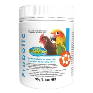 Probiotic Powder for Cage Birds & Chickens - Gut Flora Support