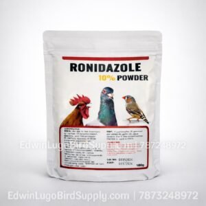 Ronidazole 10% Powder - for Cage Birds, Pigeons, & Backyard Chickens