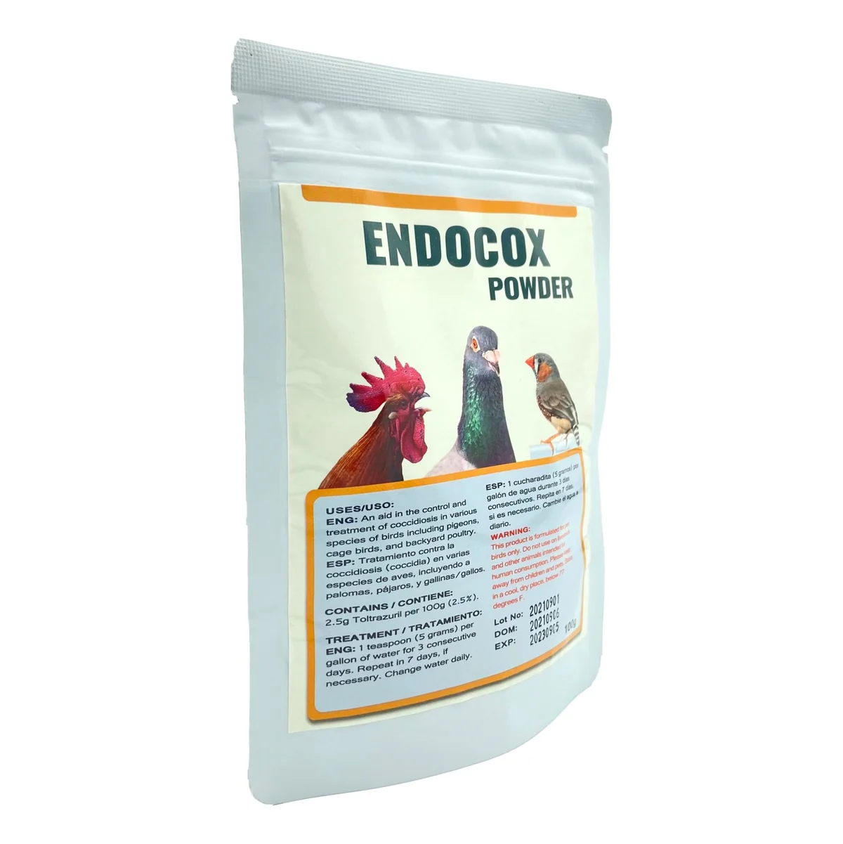 Endocox Powder - Anticoccidial Treatment for Birds